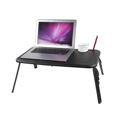 China Multifunctional Portable Adjustable Laptop (Height) Adjustable Bed Table Folding Stand for sale