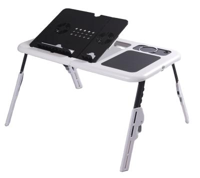 China Hot Sale Adjustable Black Laptop Stand Mini Plastic Bed Study Folding (Size) Portable Table for Laptop Sit Stand for sale