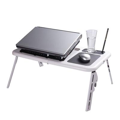 China Eco-friendly / Durable Multifunctional Folding Laptop Table For Home And Office With Cup Holder Reading Book for sale