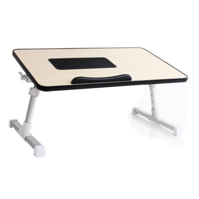 China Hot Durable Amazon, Adjustable Foldable Wood Portable Computer Desk Table Laptop School Furniture Commercial Furniture (Others) for sale