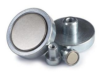 China Shallow NdFeB Pot Magnets for sale