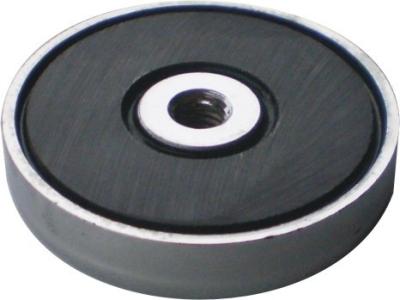 China Ferrite Pot Magnets With Internal Thread for sale