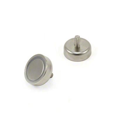 China Model C NdFeb Pot Magnet with Thread for sale