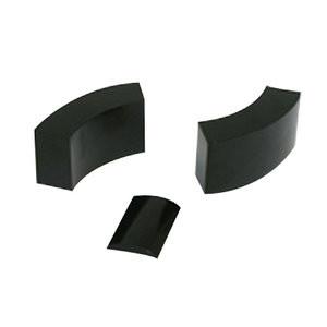 China Arc Segment Motor Magnets with Black Epoxy Coating for sale