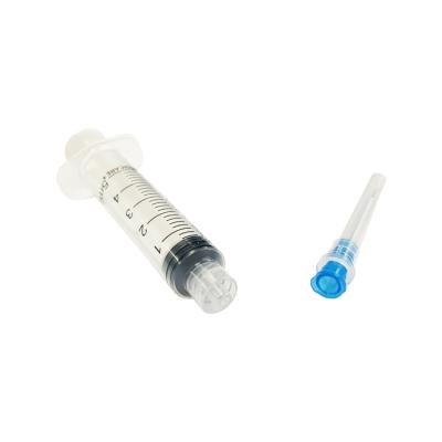 China Hospital Vaccine Syringe 1ml/2ml/3ml/5ml/10ml Medical Sterile Disposable Luer Lock Medical Syringe 3 Parts for sale