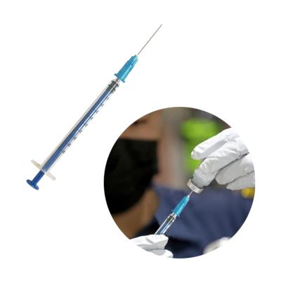 China Hospital Medical CE Approved ISO13485 Medical Syringe With Needle Luer Slip Vaccine Injection for sale