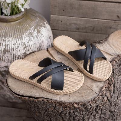 China New Spring And Summer Hot Selling Anti-slippery Slippers For Women's Fashion Cute Home Ladies Non-slip Slippers for sale