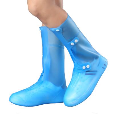 China Fashion Trend Manufacturer Pvc Men's Non-slip Thick Wear-Resistant Waterproof Women Hiking Rain Boots for sale