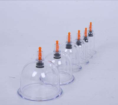 China Disposable Plastic Body Shaping Hijama Cupping Cups Massage To Vacuum Cupping Cups for sale