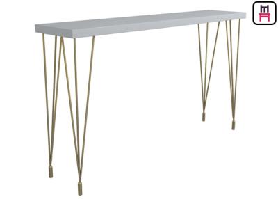 China 6ft Tall Rectangular Bar Table ,  Tall Narrow Bar Table For Pub / Salons for sale