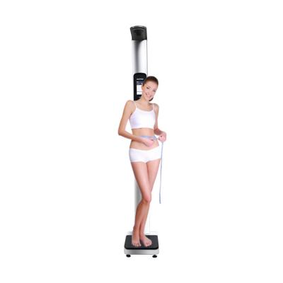 China Super BMI Function+High Meter 30-220CM 2022 Pharmacy Supply Body Scale BMI Devices Super Body Temperature Weight Height Measuring Machine zu verkaufen