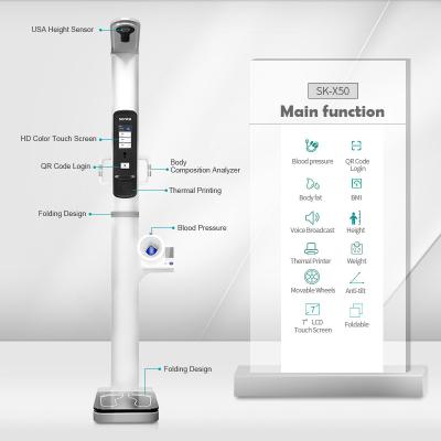 中国 Clinic/Community Health/MOH First Aid Sonka Body Bmi Machine Height Weight and Blood Pressure High Quality 販売のため