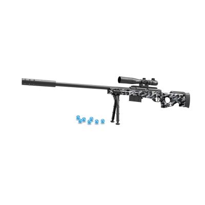 China Electronic Toy Electric Water Gun Gel Sandblaster AWM 98K Form Soft Gel Splatter Graffiti Submachine Gun Water Gun Toy for sale