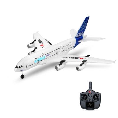 China RC Model Wltoys XK A120 Airbus A380 Radio Control Toys 3CH 2.4G EPP RC Airplane RTF Aircraft Model Toy For Kids for sale