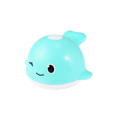 China Water Spray Tool Whale Baby Bath Toys Automatic Whale Spray Water Bath Toy With Light Bath Toys Gift For Kids for sale