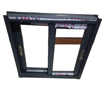 China Latest Screen Design Sliding Bronze Color Glass Screen Windows And Doors for sale