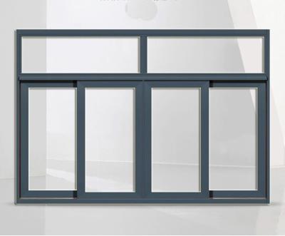 China Residential Folding Screen Outdoor Aluminum Sliding Glass Window for sale