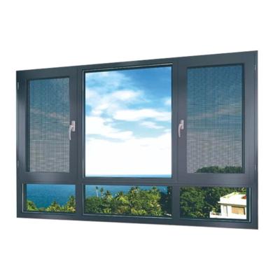 China Folding Screen Bahamas House UPVC Casement Windows for sale