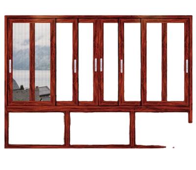 China Folding Screen PVC Sliding Window Small Upvc Bay Window Slide for sale