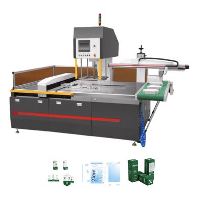 China Factory 2021 new automatic paper carton cutting machine for cosmetic boxes for sale