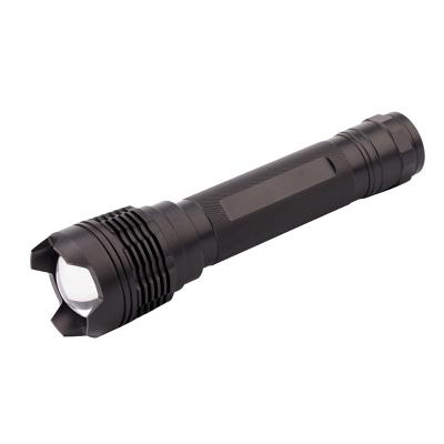 China Multifunctional self-defense camping high quality 9AAA battery 800 lumens zoomable aluminum tactical torch flashlight for sale