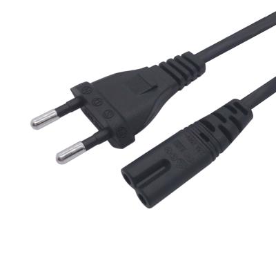 China Consumer Electronics Factory Wholesale 8 Tail AC Power Cord Cable Rated UK Plug 250V Extension Cords Heat Conduction for sale