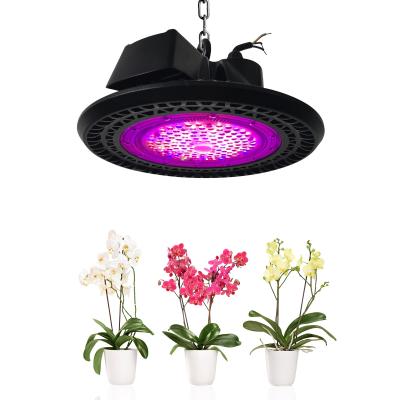 China Seed Starting Cusomik 200W/240W High Bay Grow Light Waterproof 660nm IR UFO Palnt Lamps For Greenhouse And Orchids for sale