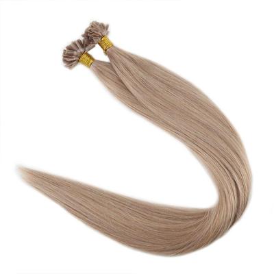 China High Quality Deep Wave Nail Tip Hair Extension Metal Clamp Hair Extensions for sale