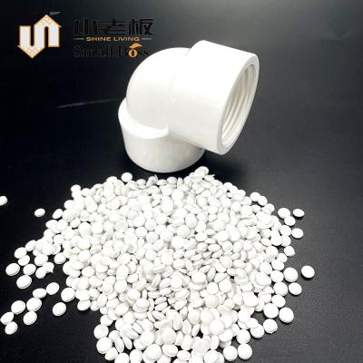 China Pipe Fitting PVC Compound &PVC Granules Pipe Fitting for sale