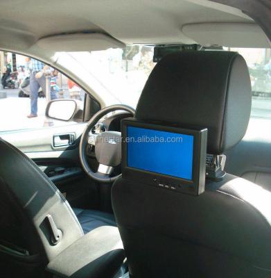 China Taxi 7 inch mp4 media player fast start, small taxi lcd video display, lcd cab car taxi advertising screen for sale