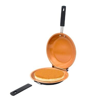 China Sustainable Non-Stick Cookware Sets Square Frying Pan Multi Grill GRILL Double Sided Grill Pan for sale