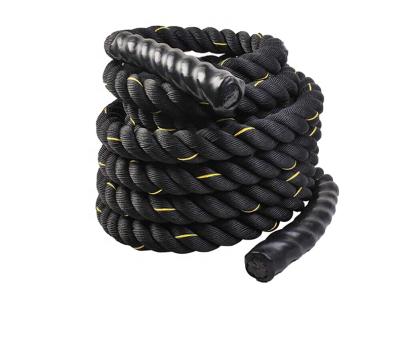 China New Cross 38mm Strength Arm Craft Battle Rope Physical Training Rope Durable Wear Resistant Rope Core for sale