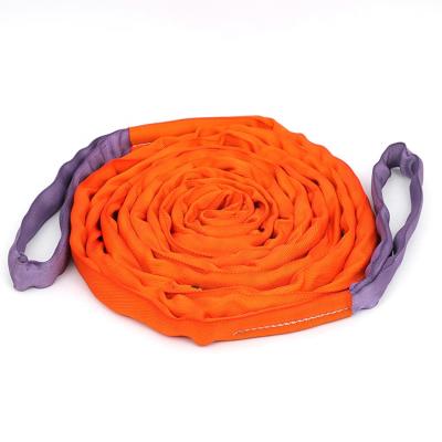 China New Durable Wear-Resistance High Strength Flexible Sling Round Heavy Duty Lifting Slings for sale