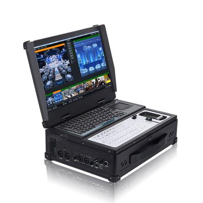 China 17.3 Inch i7 CPU Support 8 Channel Capture Video Broadcast Live Production Switcher DR-5100 for sale