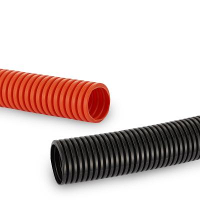 China PE HDPE Double Wall Corrugated Pipes pe material flexible corrugated pipe for sale