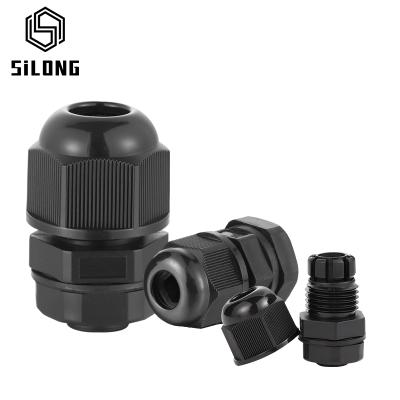 China Plastic Nylon Gland Size Waterproof IP68 Cable Connector 1/2 NPT Common Cable Gland for sale