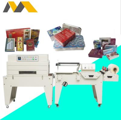 China Easy Operation Semi Automatic L Type Shrink Film Sealing Machine POF Heat Shrink Wrapping Paper Beverage Machine for sale