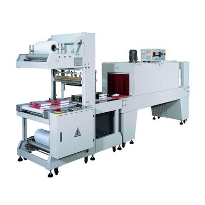 China Beverage Cardboard Box Bottles Cans Automatic Sleeve Shrink Wrap Pet Bottle Shrink Wrapping Machine for sale