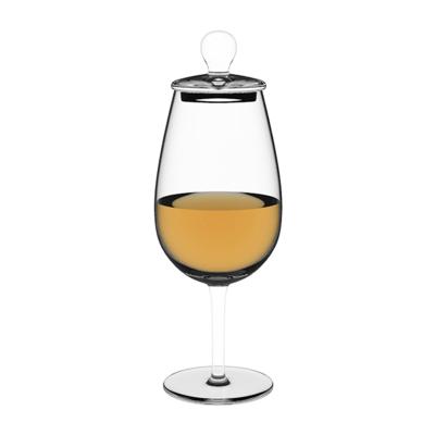 China ALiiSAR Quality Chinese Goods Wine Crystal Whiskey Tasting Glass With Lid for sale