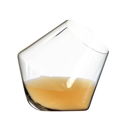 China ALiiSAR Amazon Unique Hot Sale Fashion Old Rock Crystal Whiskey Tumbler Glass for sale