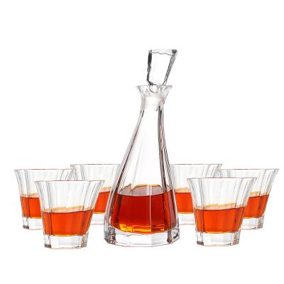 China Viable Best Selling Customized High Quality Novelty Crystal Whiskey Glass Set for sale