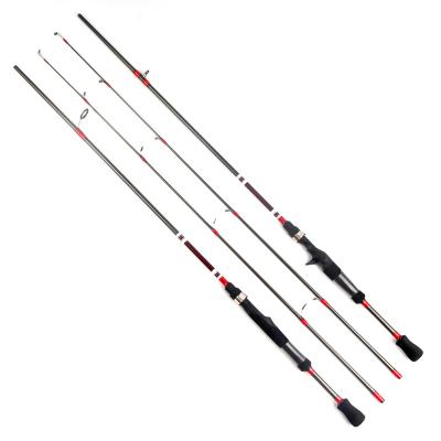 China Carbon Jetshark M Action 1.8m Carbon Fiber Light Spinning Baitcasting Fishing Rod for sale