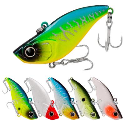 China Plastic Jetshark 6cm 14G 5colors Plastic Lead Material Artificial Bait Vib Long Casting Full Swimming Layer Fishing Lure for sale