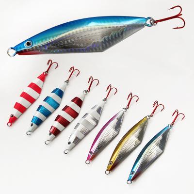 China Metal Jetshark 20g/180g 7 Colors Jig Fishing Lure for sale