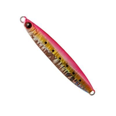 China Metal JJetshark 40g60g80g100g 8.9cm/10.2cm/11.2cm/12cm 6 Colors Metal Iron Plate Lure for sale