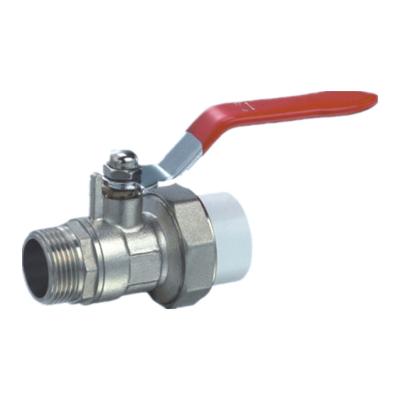 China General Wholesale Market Metering Hot Forging HD-1132 Copper Brass Water Ball Valve Suitable For Plumbing for sale