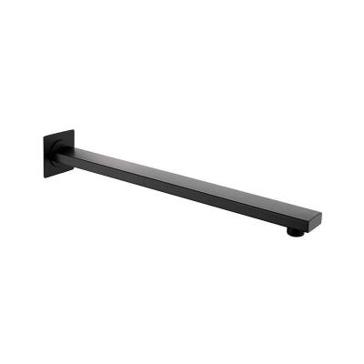 China Modern 2022 High Quality Sturdy and Polished Manufacturer black Stainless Steel Shower Arms for Bathroom for sale