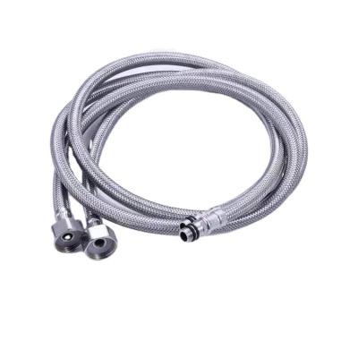 China Modern Low Price Luxury High Quality  Shiny Chrome Color Flexible Braided tube With Multiple Layers for sale