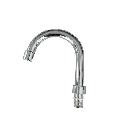 China Modern 201 Stainless steel kitchen/wash/basin faucet pipe/ spout/tube 16mm WS-02 for sale