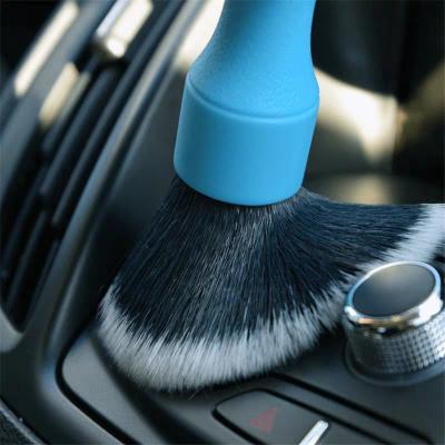 China Hot Selling Tire Wheel Cleaning Brush Amazon Car Brush Detailing With Soft Hair for sale